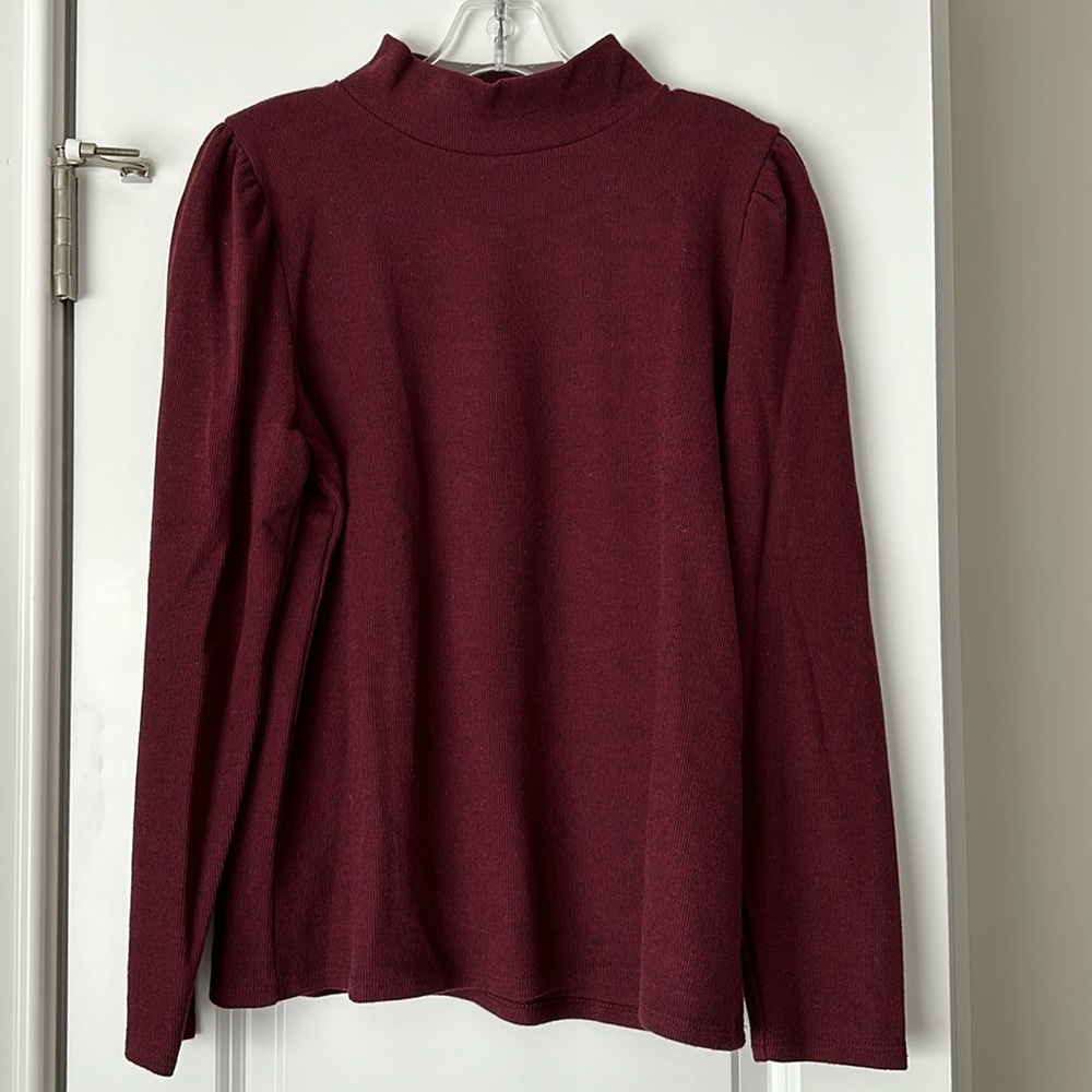 Madewell Burgundy Sweater